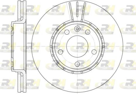 Диск тормозной NISSAN PRIMASTAR, VAUXHALL VIVARO, ROAD HOUSE (668210)