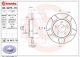 Диск тормозной MAZDA 5, BREMBO (08997576)