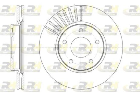 Диск тормозной NISSAN PULSAR, ROAD HOUSE (6146610) Диск тормозной NISSAN PULSAR, ROAD HOUSE (6146610)