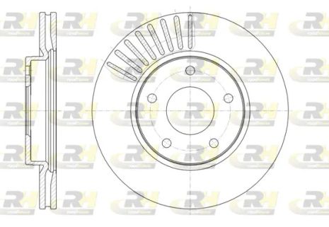 Диск тормозной NISSAN PULSAR, ROAD HOUSE (6146610)