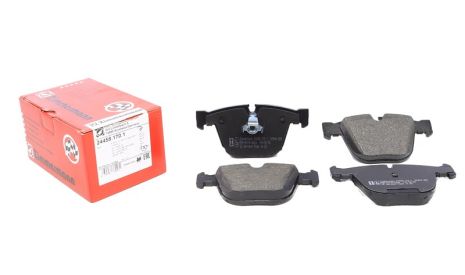 Комплект тормозных колодок, дисковый тормоз, BMW X6, ZIMMERMANN (244581701)