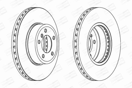 Диск тормозной BMW 5, ALPINA B10, CHAMPION (562397CH1) Диск тормозной BMW 5, ALPINA B10, CHAMPION (562397CH1)