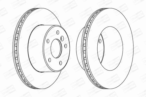 Диск гальмівний LAND ROVER, CHAMPION (562685CH1) Диск гальмівний LAND ROVER, CHAMPION (562685CH1)