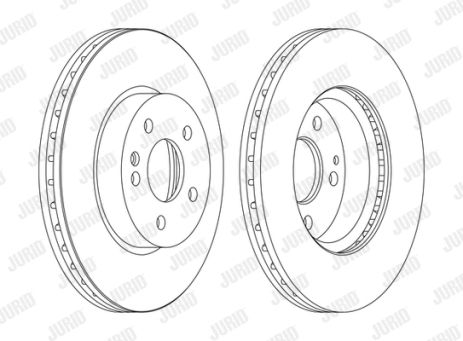 Диск тормозной MERCEDES-BENZ VITO, JURID (562392JC1) Диск тормозной MERCEDES-BENZ VITO, JURID (562392JC1)