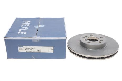 Диск тормозной BMW X5, MEYLE (3155210019)