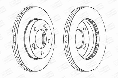 Диск тормозной SSANGYONG REXTON, CHAMPION (562785CH) Диск тормозной SSANGYONG REXTON, CHAMPION (562785CH)