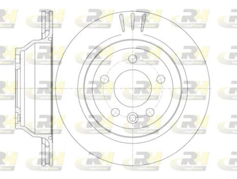 Диск тормозной VW TOUAREG, ROAD HOUSE (6116010) Диск тормозной VW TOUAREG, ROAD HOUSE (6116010)