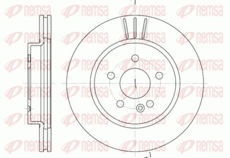 Диск тормозной MERCEDES-BENZ M-CLASS, REMSA (678210) Диск тормозной MERCEDES-BENZ M-CLASS, REMSA (678210)