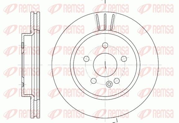 Диск гальмівний MERCEDES-BENZ M-CLASS, REMSA (678210) Диск гальмівний MERCEDES-BENZ M-CLASS, REMSA (678210)