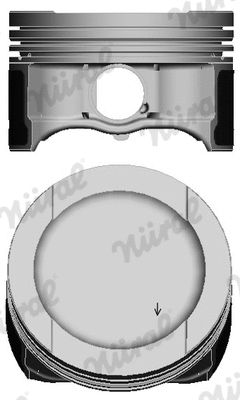 Поршень, SEAT EXEO, SKODA OCTAVIA, NURAL (8714830000)