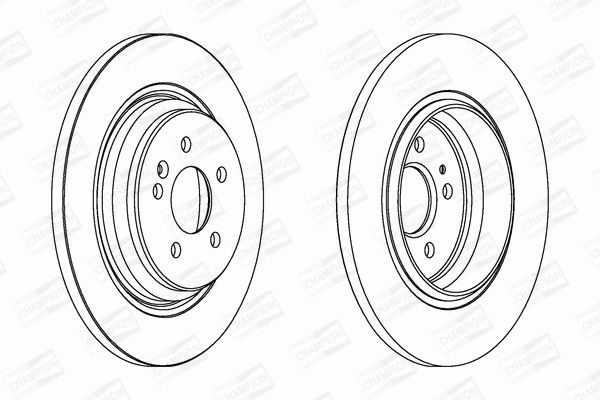 Диск тормозной MERCEDES-BENZ M-CLASS, CHAMPION (562323CH) Диск тормозной MERCEDES-BENZ M-CLASS, CHAMPION (562323CH)