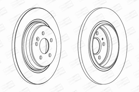 Диск гальмівний MERCEDES-BENZ M-CLASS, CHAMPION (562323CH) Диск гальмівний MERCEDES-BENZ M-CLASS, CHAMPION (562323CH)
