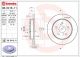 Диск тормозной TOYOTA (FAW), LEXUS NX, BREMBO (08D41811) Диск тормозной TOYOTA (FAW), LEXUS NX, BREMBO (08D41811)
