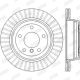 Диск тормозной BMW 3, JURID (562442JC)
