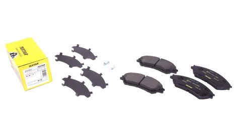 Комплект тормозных колодок, дисковый тормоз, NISSAN LIVINA, MITSUBISHI XPANDER, TEXTAR (2597901)