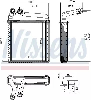 Радіатор пічки Радіатор пічки