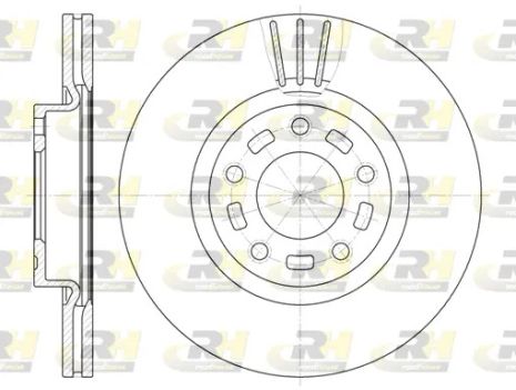 Диск тормозной MAZDA 3, ROAD HOUSE (667210) Диск тормозной MAZDA 3, ROAD HOUSE (667210)