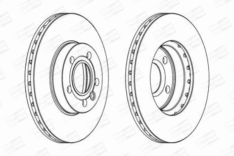 Диск тормозной SEAT ALHAMBRA, FORD GALAXY, CHAMPION (562043CH) Диск тормозной SEAT ALHAMBRA, FORD GALAXY, CHAMPION (562043CH)