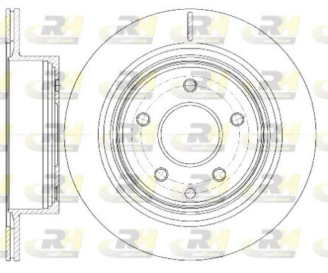 Диск тормозной RENAULT KOLEOS, NISSAN JUKE, ROAD HOUSE (699810)