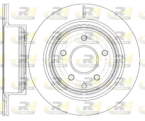 Диск тормозной RENAULT KOLEOS, NISSAN JUKE, ROAD HOUSE (699810) Диск тормозной RENAULT KOLEOS, NISSAN JUKE, ROAD HOUSE (699810)