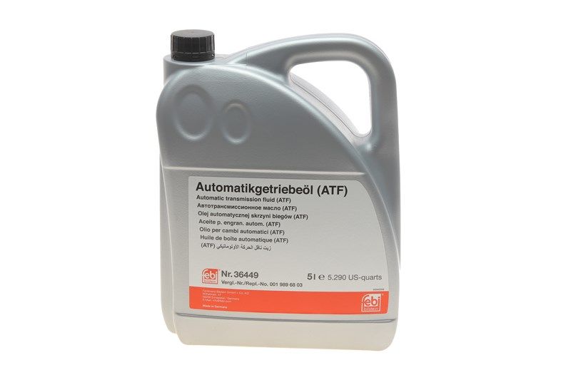 5л ( Made in GERMANY !! ) масло АКПП (червоне) ATF134, ATF4134, MB236. 14, Ssang Yong., FEBI BILSTEIN (36449) 5л ( Made in GERMANY !! ) масло АКПП (червоне) ATF134, ATF4134, MB236. 14, Ssang Yong., FEBI BILSTEIN (36449)