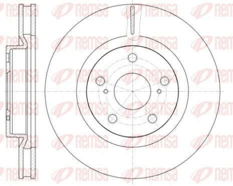 Диск гальмівний LEXUS ES, EMGRAND EC8, REMSA (6118910) Диск гальмівний LEXUS ES, EMGRAND EC8, REMSA (6118910)
