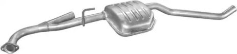 Средний глушитель выхлопных газов OPEL 852250, OPEL OMEGA, POLMOSTROW (17591)
