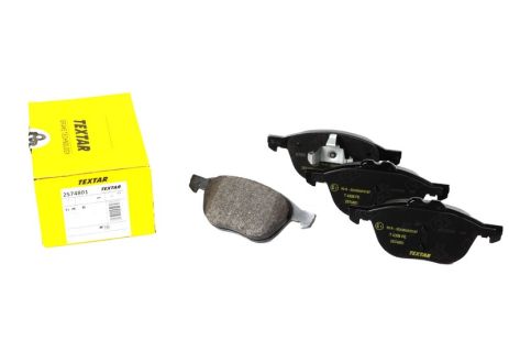 Комплект тормозных колодок, дисковый тормоз, FORD AUSTRALIA, TEXTAR (2574801)