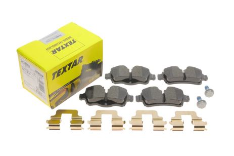 Комплект тормозных колодок, дисковый тормоз, MINI MINI, TEXTAR (2428901)