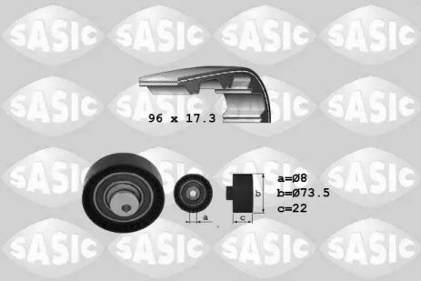 Комплект грм, DACIA 130C17480R, RENAULT 130C17480R, SASIC (1754022) Комплект грм, DACIA 130C17480R, RENAULT 130C17480R, SASIC (1754022)