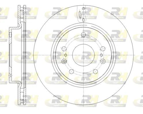 Диск тормозной SUZUKI VITARA, ROAD HOUSE (6166510) Диск тормозной SUZUKI VITARA, ROAD HOUSE (6166510)