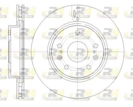 Диск тормозной SUZUKI VITARA, ROAD HOUSE (6166510) Диск тормозной SUZUKI VITARA, ROAD HOUSE (6166510)