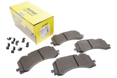 Комплект тормозных колодок, дисковый тормоз, VW TOUAREG, AUDI Q8, TEXTAR (2590801)