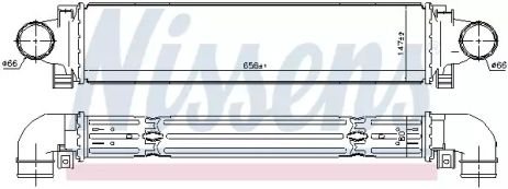 Интеркулер 96346 VOLVO