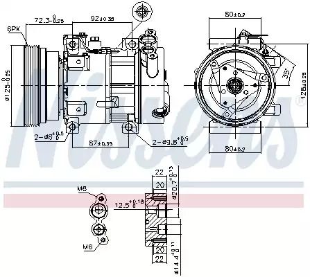 Компрессор, кондиционер 89148 LADA DACIA Компрессор, кондиционер 89148 LADA DACIA