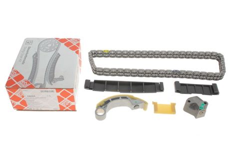 К-кт ланцюга ГРМ (1 ланцюг+ 4 напрямних + 1 натягувач) Almera,Primera,X-Trail 2. 2d 0…, FEBI BILSTEIN (108955)