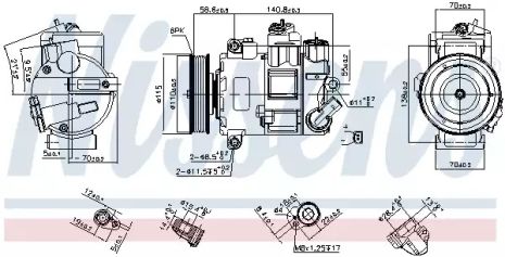 Компрессор, кондиционер 890632 CUPRA SKODA Компрессор, кондиционер 890632 CUPRA SKODA