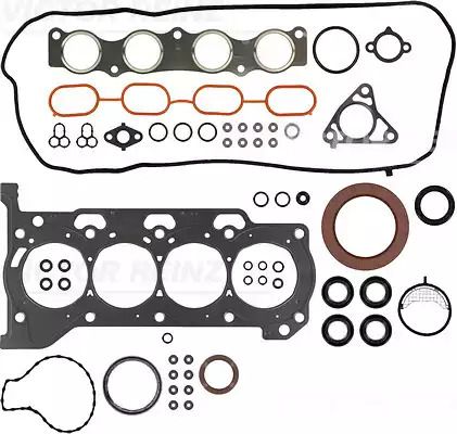 Комплект прокладок (полн.) Toyota corolla 1.6 vvti, TOYOTA COROLLA, TOYOTA 041110T081, VICTOR REINZ (015402501