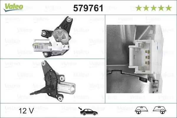 Двигатель стеклоочистителя 579761 RENAULT Двигатель стеклоочистителя 579761 RENAULT
