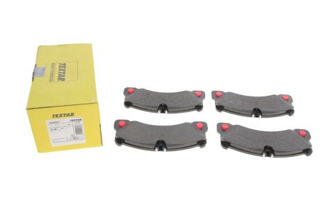 Комплект тормозных колодок, дисковый тормоз, PORSCHE CAYENNE, TEXTAR (2468501)