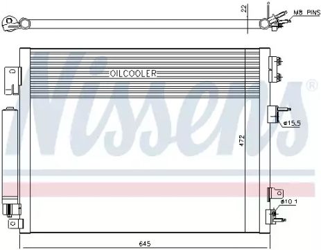 Конденсатор, кондиционер 940706 CHRYSLER DODGE Конденсатор, кондиционер 940706 CHRYSLER DODGE