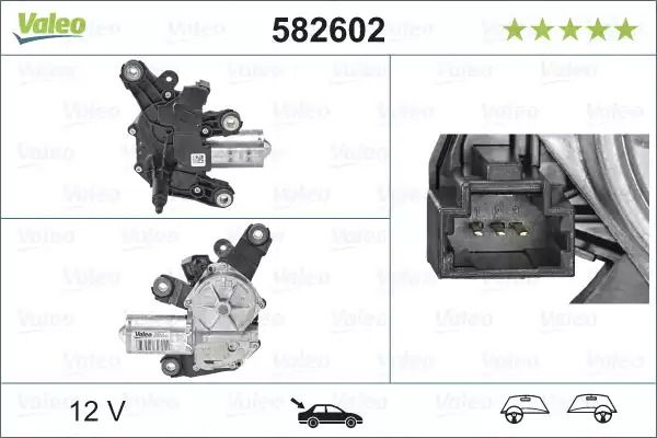 Двигатель стеклоочистителя 582602 DACIA RENAULT Двигатель стеклоочистителя 582602 DACIA RENAULT