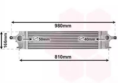 Интеркулер 13004350 RENAULT NISSAN Интеркулер 13004350 RENAULT NISSAN