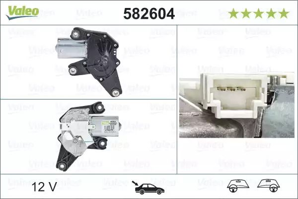 Двигатель стеклоочистителя 582604 RENAULT DACIA Двигатель стеклоочистителя 582604 RENAULT DACIA