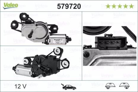 Двигун склоочисника Valeo