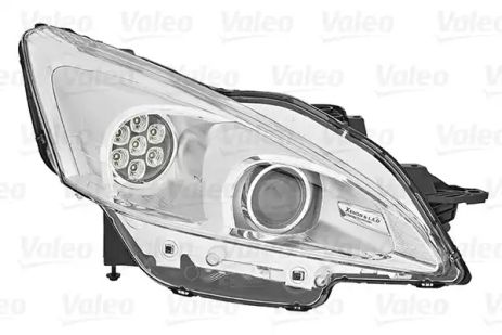 Фара левая, PEUGEOT 1613965880, PEUGEOT 508, VALEO (046866)