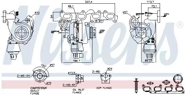 Компрессор, наддув 93285 SKODA SEAT Компрессор, наддув 93285 SKODA SEAT