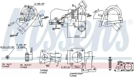 Компрессор, наддув 93251 FORD Компрессор, наддув 93251 FORD