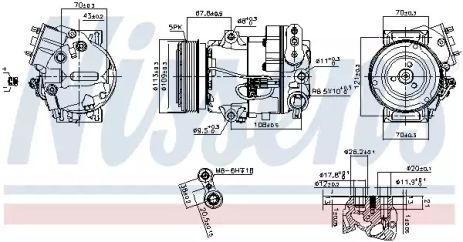 Компрессор, кондиционер 890266 CHEVROLET OPEL Компрессор, кондиционер 890266 CHEVROLET OPEL