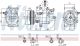 Компрессор, кондиционер 89399 TOYOTA PEUGEOT